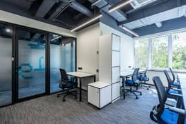 1000 Yards Magnificent Commercial / Office Use Bungalow For Rent In PECHS Near Sharah-e-Faisal Encompassing 12500 Sqft Of Carpeted Space And Capacity To Accommodate 200 Plus Staff | Office For Rent