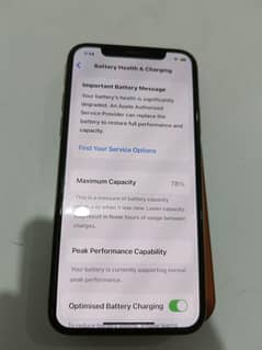 iPhone xs 10/10  helath 79