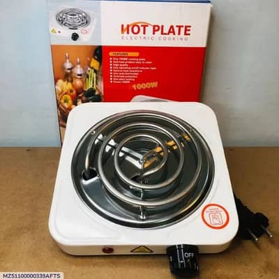 portable Electric Hot Plate-1Pc Stainless Steel Cooktop For Quick Meal