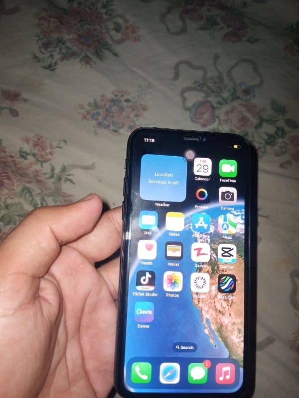 I phone x front camera dast convert in 11 pro exchange possible 3