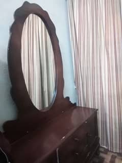 Large solid wooden dressing newly used