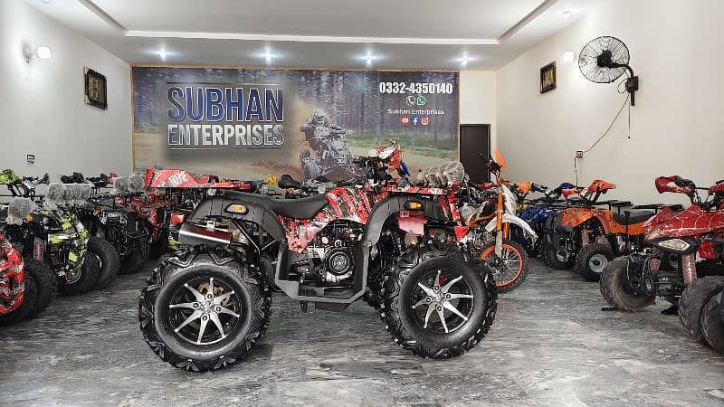 Full Monster 250cc Sports Jeep Atv Quad 4 Wheels  Delivery In All Pak 1