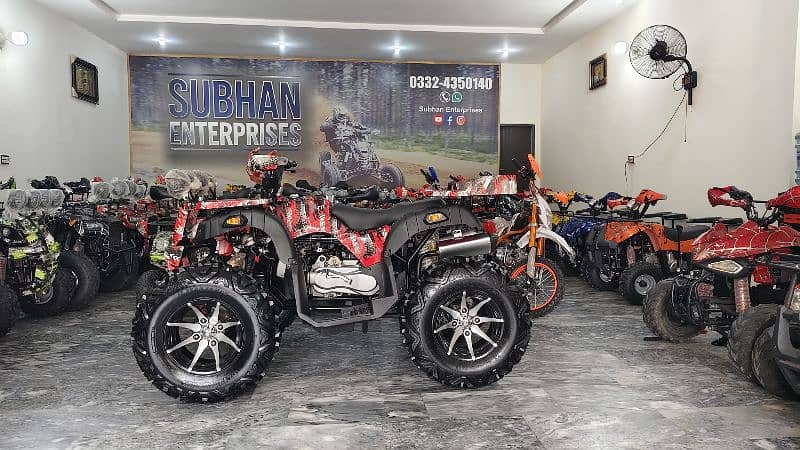 Full Monster 250cc Sports Jeep Atv Quad 4 Wheels  Delivery In All Pak 4