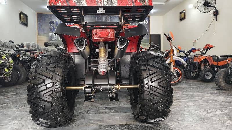 Full Monster 250cc Sports Jeep Atv Quad 4 Wheels  Delivery In All Pak 6
