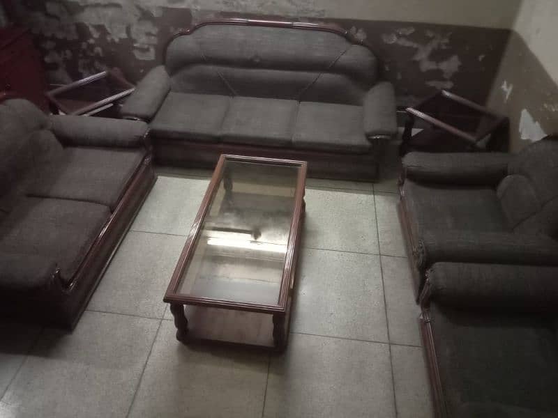 7sofa+3tables+2chairs . mobile number 03330031118 4