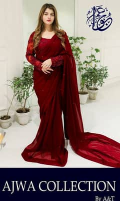 Ready To Wear Stitch Saree*