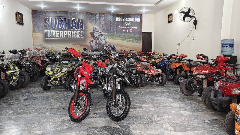 124cc Special Edition Sports Mini Trail & Atv Quad Bike for Sell Pak 2