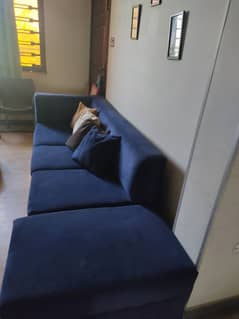 L shape sofa set