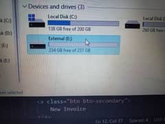 256 GB SSD External Hard