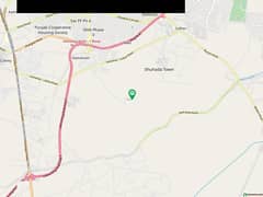 150 ft road plot for sale in the best location of 9 prism
