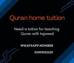 Quran tuition