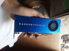 AmD Radeon Pro Wx3100 4GB DDR 5 128 BIT