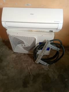 Haier Dc inverter ac all ok complete saman sath hai