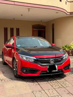 Honda Civic Turbo 1.5 2016 Model Rally Red