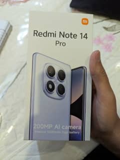 Redmi note 14 pro 8GB 256GB just box opened