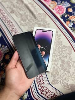 Iphone 14 pro max 256 gb pta approved h. k