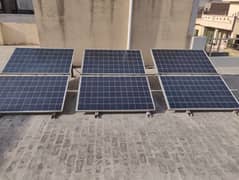 High-Quality Solar System (6 Solar Panels + 2 Batteries)
