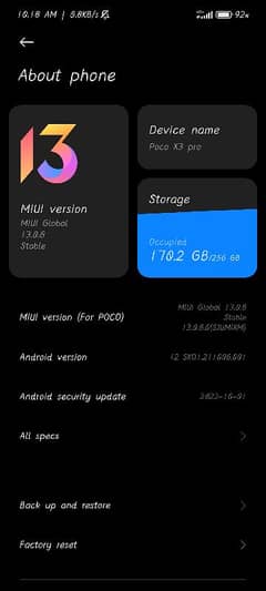 Poco X3 pro 8/256 For sale