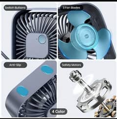 Mini USB Table & Car Fan