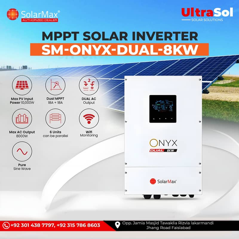 solar max/inverter/ solar inverter/4kw/6kw/8kw/10kw/onyx/pv - Solar ...