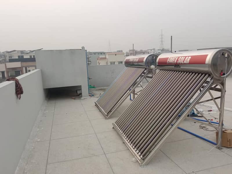Hybrid Solar Geyser 3