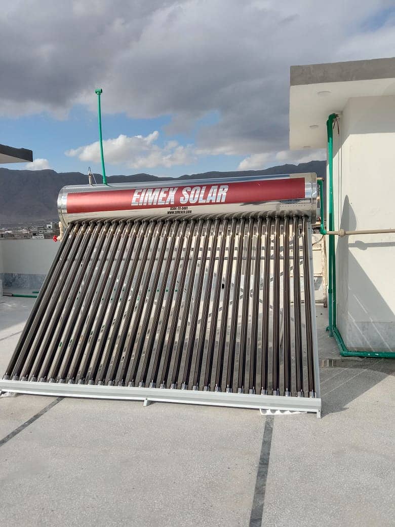 Hybrid Solar Geyser 6