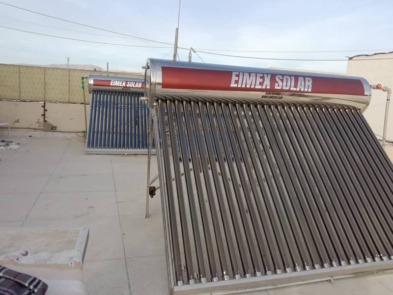 Hybrid Solar Geyser 7