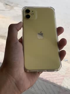 Iphone 11 yellow colour non pta factory unlocked hy