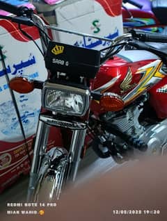 Honda CG 125 new model 2025 nbr Nahi laga open letter