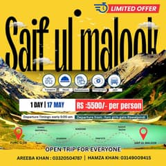 One day trip to saiful malook