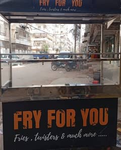 food stall with complete running setup (03301327887)