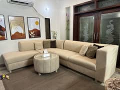 L shaped 7 seater sofa set for sale