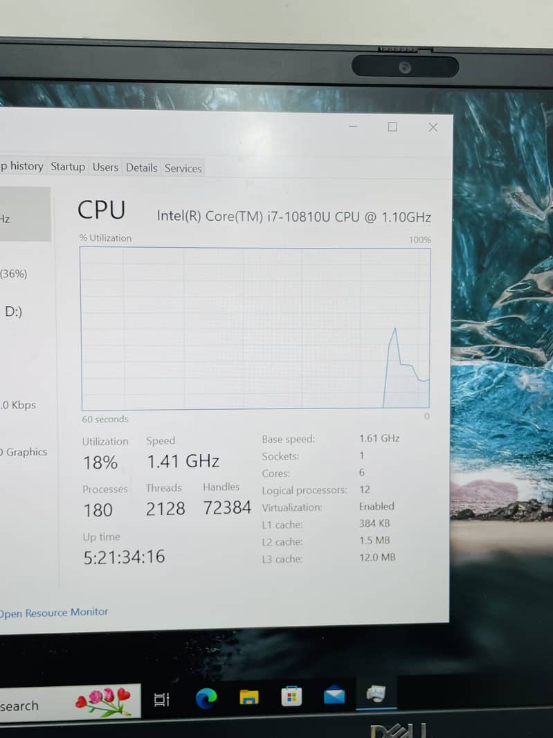dell 7410 core i7 10th gen - Hexa (6) core processor- 12mb cache 3