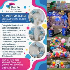 Customized Balloon Decoration  Baby Shower Balloon Decor  Best Balloon