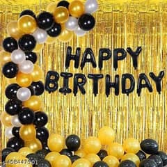 Birthday decoration service