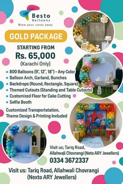Best Balloon Decorators in Karachi  Themed Balloon Decoration  Balloon