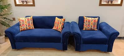 Sofa Set and Dining Table