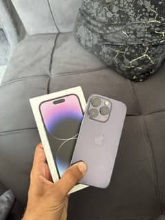 Iphone 14 pro 256gb with box non pta jv