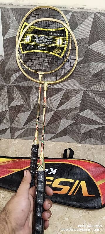 Brand New Badminton Rackets – Yonex, Eminent, VS, HI-Qua Collection on 9