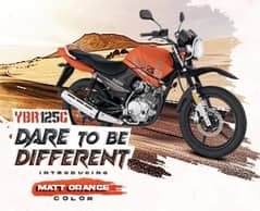 Yamaha YBR-G 125 New 2025 Model on 12 Month Easy Instalment plan