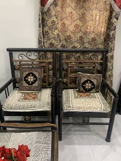 Iron 5 seater sofa set