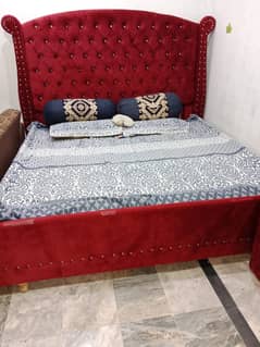 Bed with Side Tables