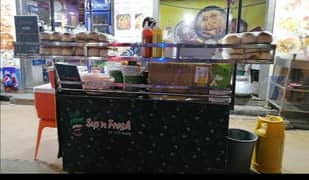 Stainless steel Food Cart full size