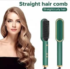 Professional hair straightener brush