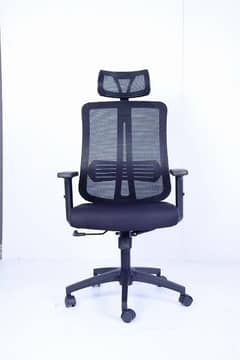 High back chair