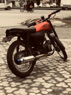 CD 70 cafe racer