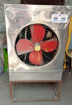 steel body air cooler with stand