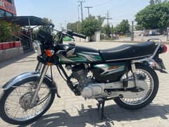 Honda cg 125 model 2023 Islamabad number