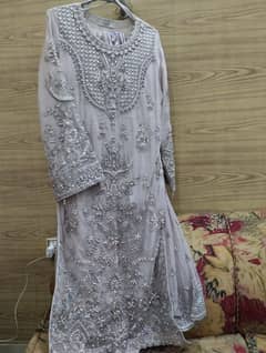 imrozia serene chiffon new maxi with sharara