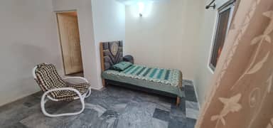F-10 Rooftop Room 16x13 = 208 Square Feet Attached Bathroom Calm Environment Suitable For A Single Person Rent RS 30,000/-